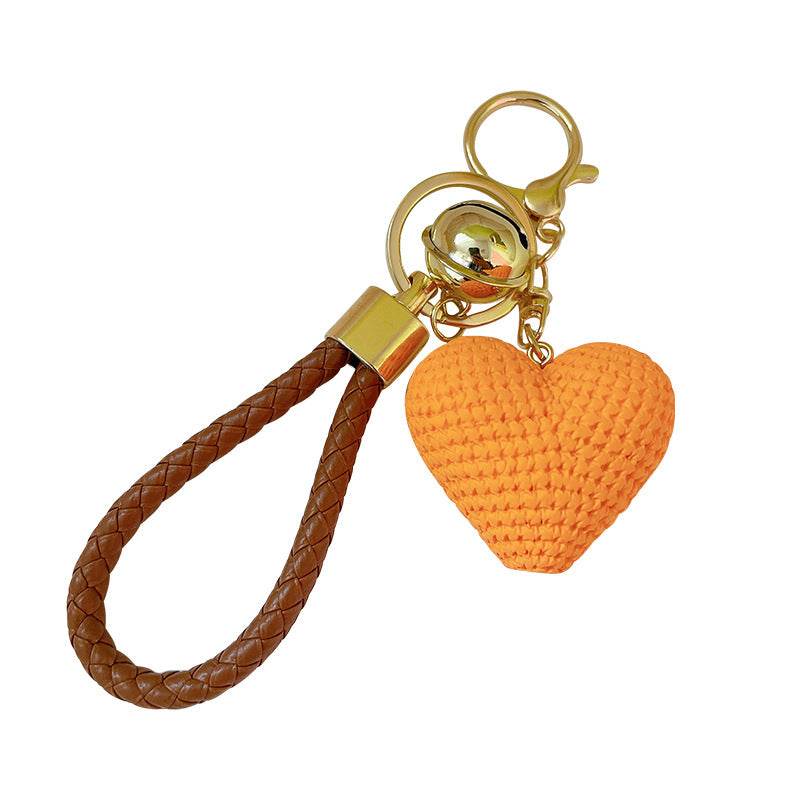 Wholesale Resin Yarn Love Keychains